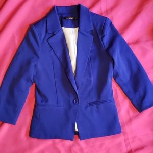 Royal Blue Jacket